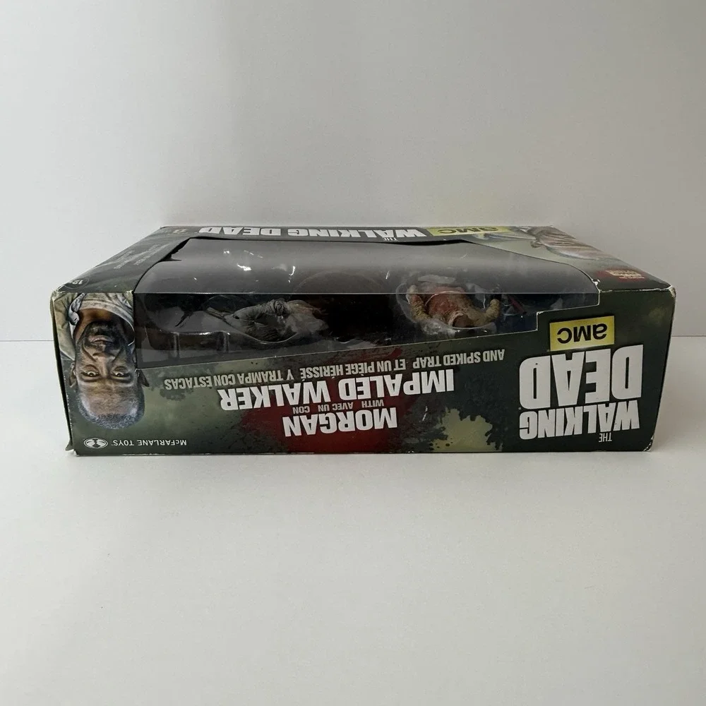 The Walking Dead Morgan with Impaled Walker Deluxe Figure Box Set AMC McFarlane